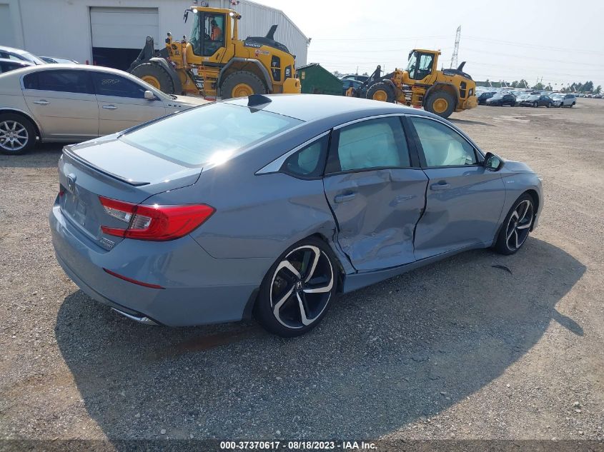 1HGCV3F23NA041055 Honda Accord Hybrid SPORT 4