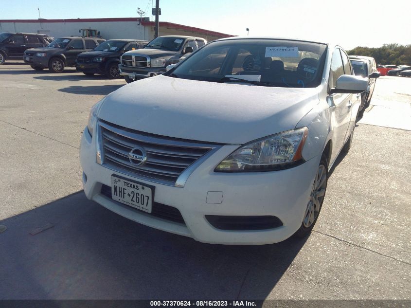 2014 NISSAN SENTRA S/FE+ S/SV/FE+ SV/SR/SL - 3N1AB7APXEL647151