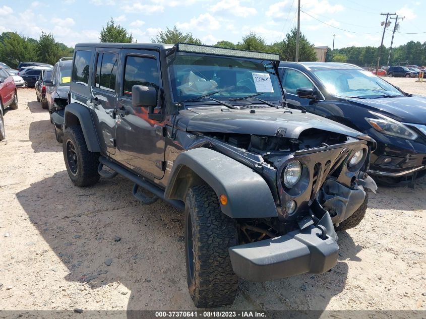 2014 JEEP WRANGLER UNLIMITED SPORT - 1C4BJWDG3EL231870
