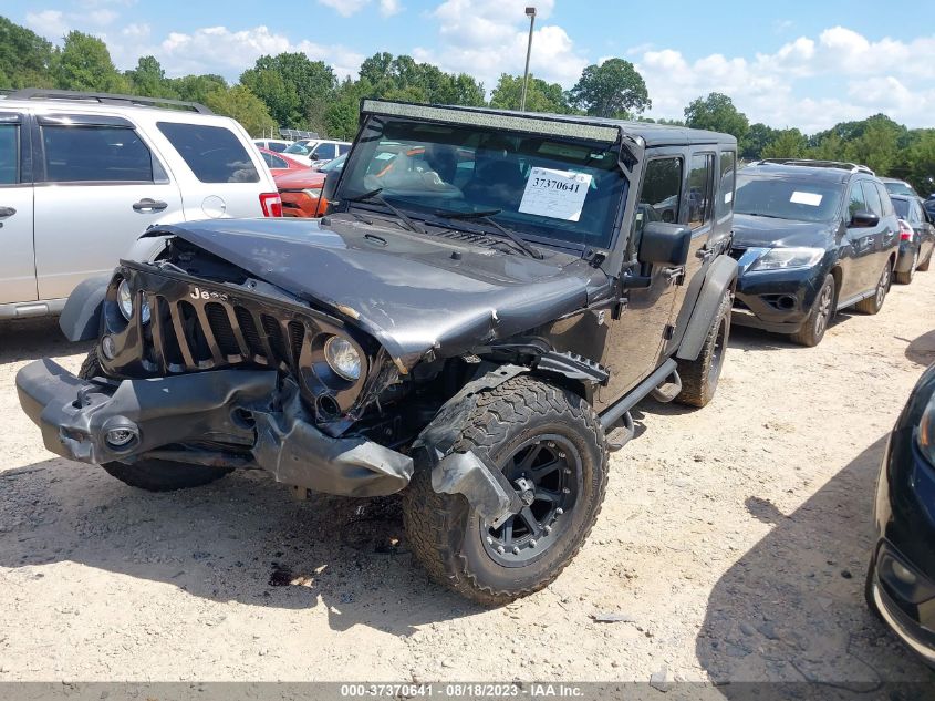 2014 JEEP WRANGLER UNLIMITED SPORT - 1C4BJWDG3EL231870