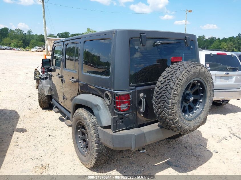 2014 JEEP WRANGLER UNLIMITED SPORT - 1C4BJWDG3EL231870