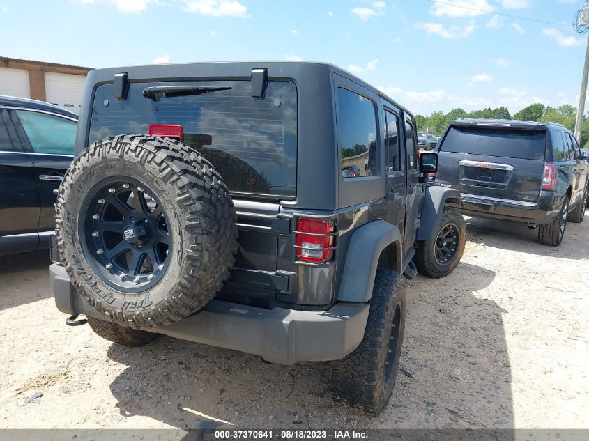 2014 JEEP WRANGLER UNLIMITED SPORT - 1C4BJWDG3EL231870