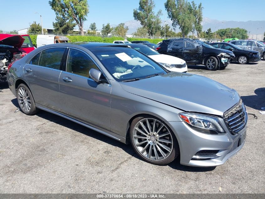 2014 MERCEDES-BENZ S-CLASS S 550 - WDDUG8CB4EA055163