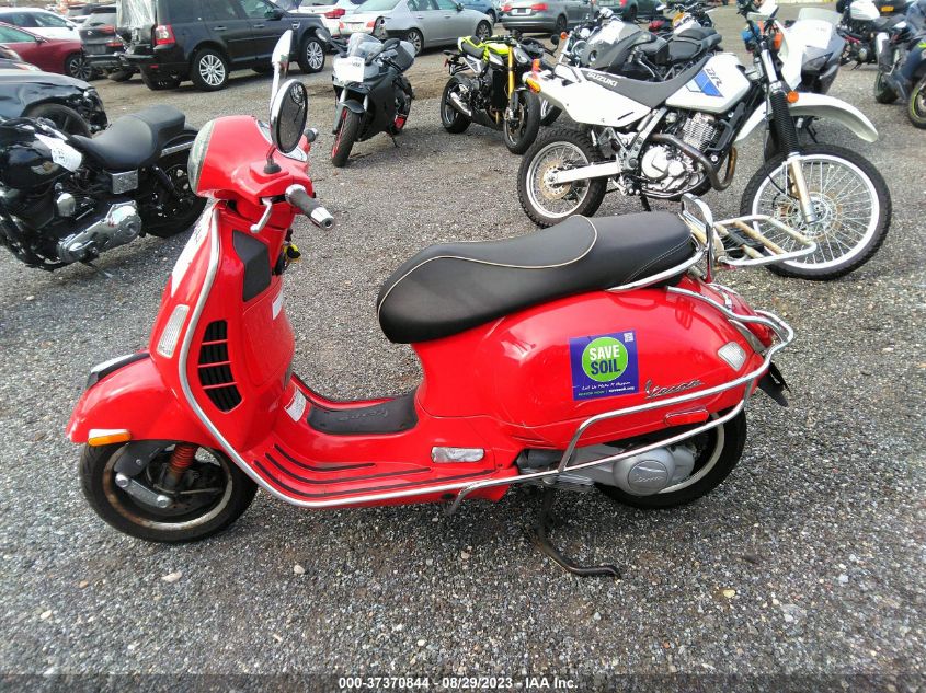 2016 VESPA GTS 300 SUPER ZAPM459L7G5101337