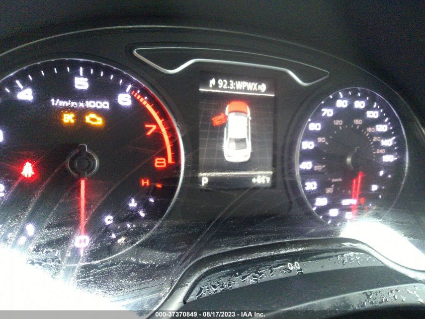 2015 AUDI S3/A3 2.0T PREMIUM WAUBFGFF3F1115767