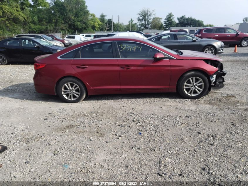 2015 HYUNDAI SONATA 2.4L SE - 5NPE24AF5FH066758