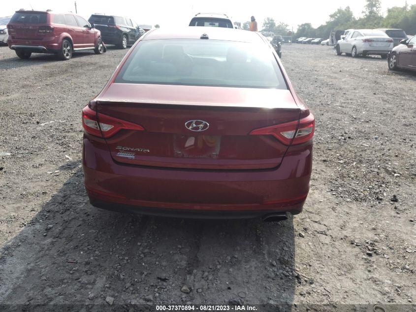 2015 HYUNDAI SONATA 2.4L SE - 5NPE24AF5FH066758