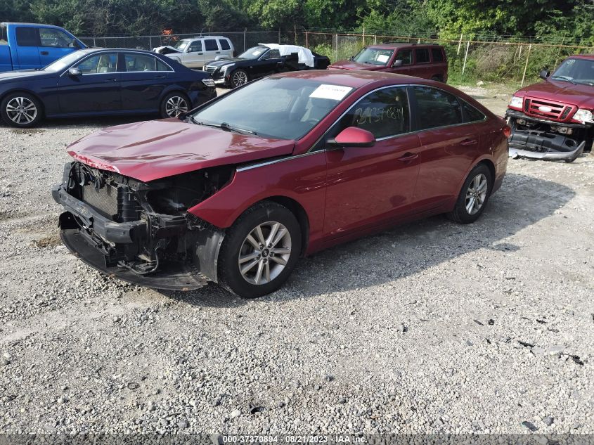 2015 HYUNDAI SONATA 2.4L SE - 5NPE24AF5FH066758