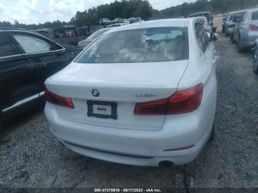 2018 BMW 530E XDRIVE IPERFORMANCE WBAJB1C53JB374259
