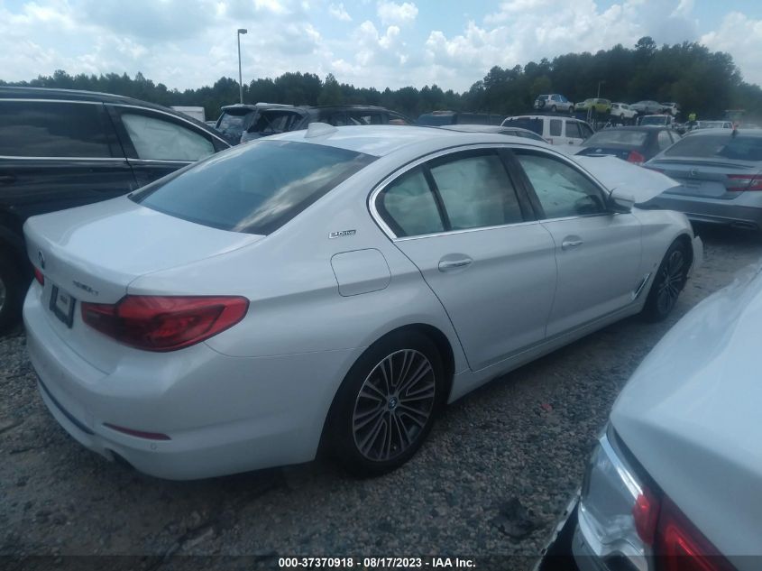 2018 BMW 530E XDRIVE IPERFORMANCE WBAJB1C53JB374259