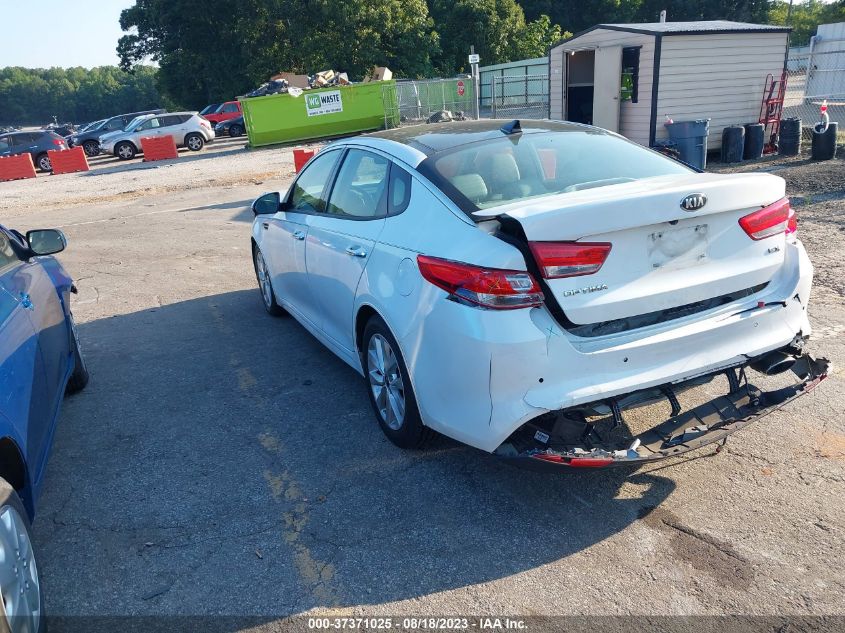 2018 KIA OPTIMA EX - 5XXGU4L33JG181563