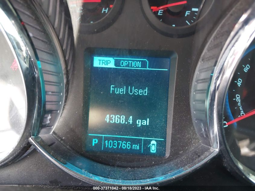 2013 CHEVROLET CRUZE LTZ - 1G1PG5SB2D7213429