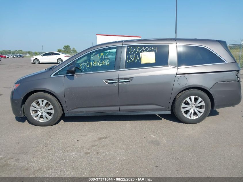 2016 HONDA ODYSSEY EX-L - 5FNRL5H60GB128867