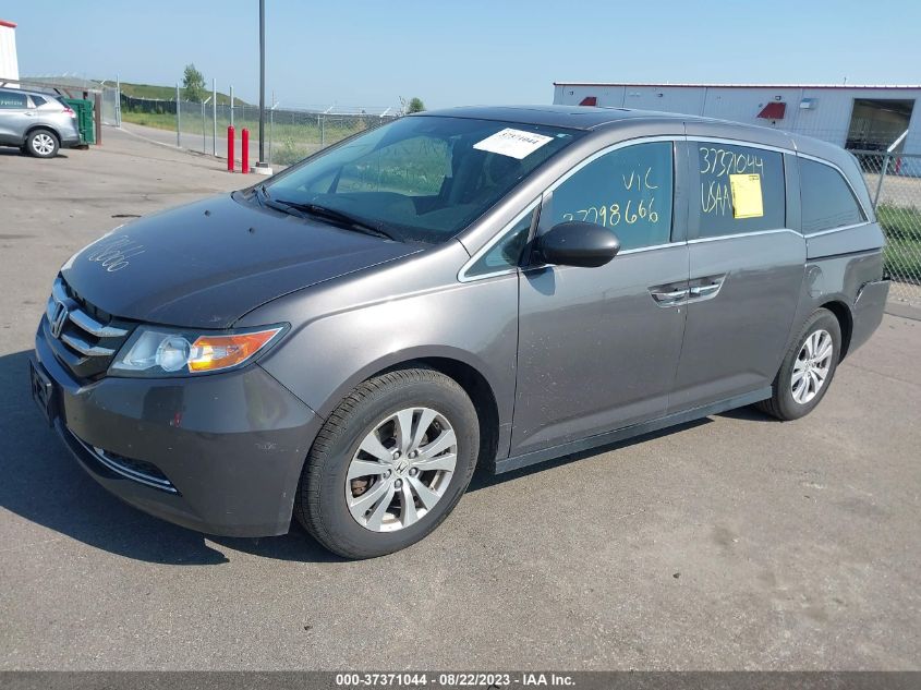 2016 HONDA ODYSSEY EX-L - 5FNRL5H60GB128867