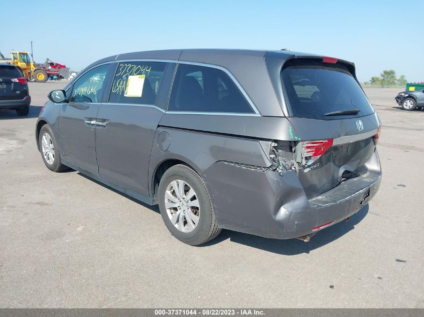 2016 HONDA ODYSSEY EX-L - 5FNRL5H60GB128867