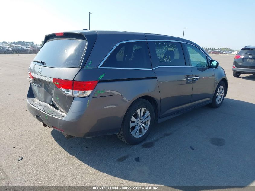 2016 HONDA ODYSSEY EX-L - 5FNRL5H60GB128867