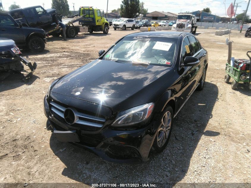 55SWF4KB7FU018941 2015 MERCEDES-BENZ C-CLASS, photo no. 2