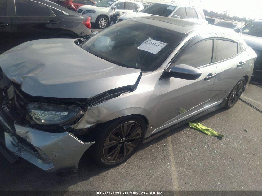 2018 HONDA CIVIC HATCHBACK EX - SHHFK7H50JU223069