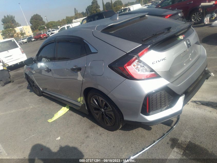 2018 HONDA CIVIC HATCHBACK EX - SHHFK7H50JU223069