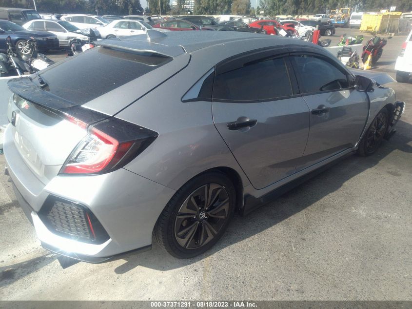 2018 HONDA CIVIC HATCHBACK EX - SHHFK7H50JU223069