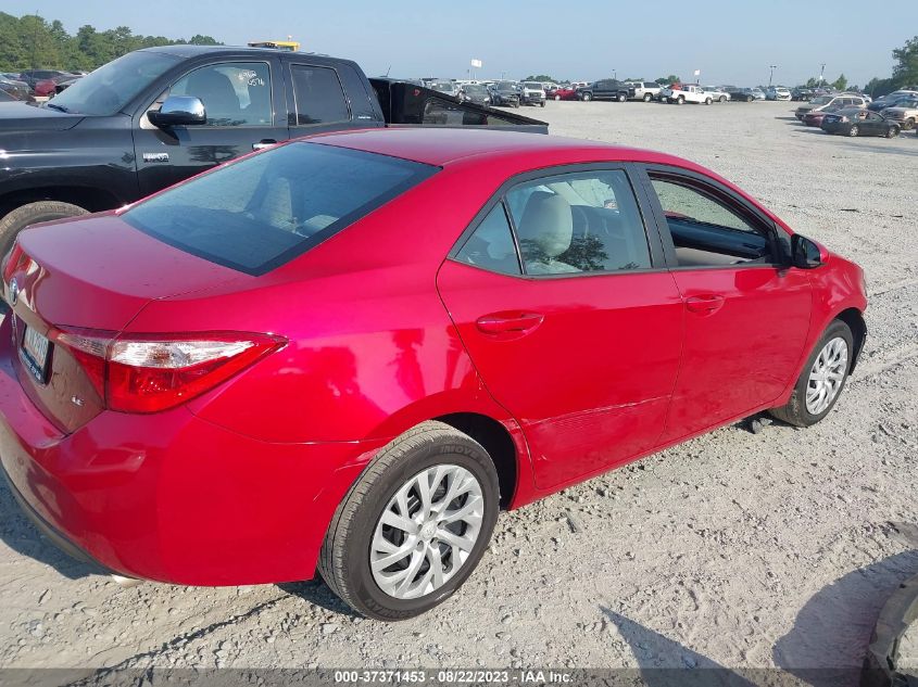 2018 TOYOTA COROLLA LE - 5YFBURHE5JP835343