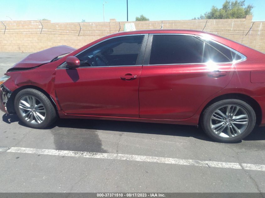 2015 TOYOTA CAMRY SE - 4T1BF1FK9FU932622