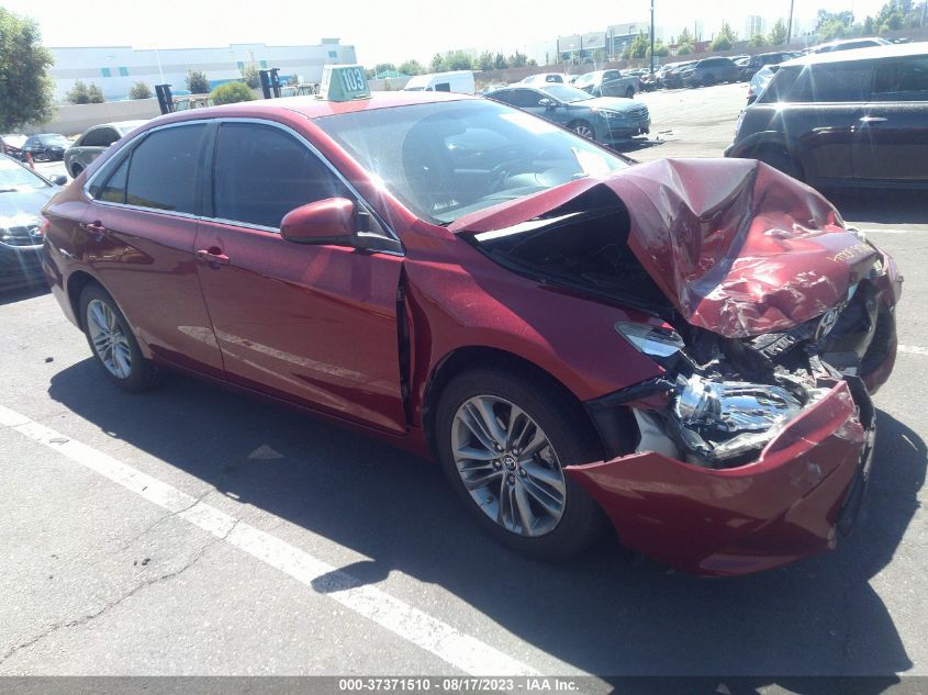 2015 TOYOTA CAMRY SE - 4T1BF1FK9FU932622
