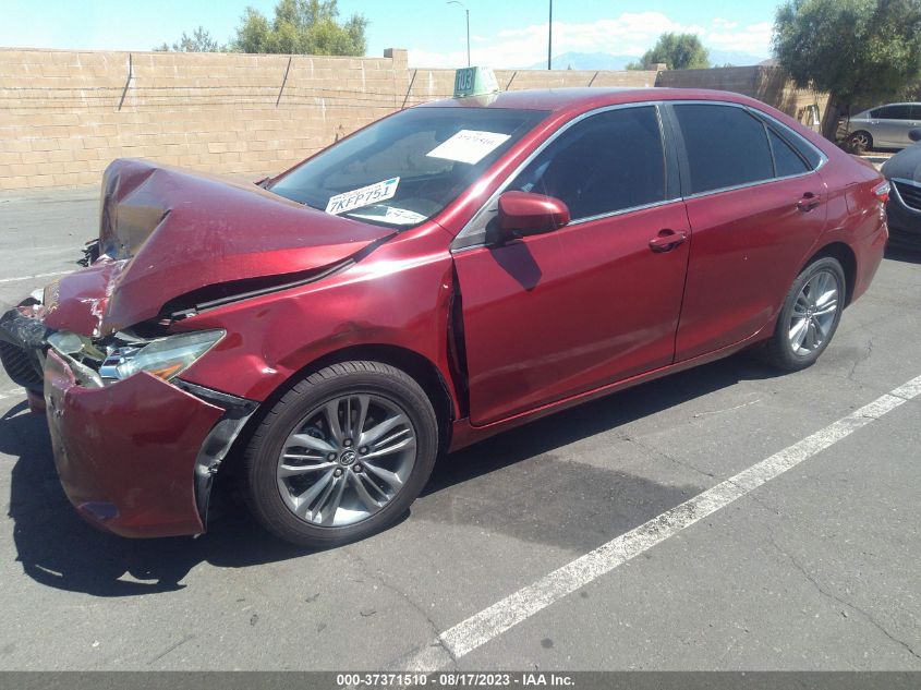 2015 TOYOTA CAMRY SE - 4T1BF1FK9FU932622