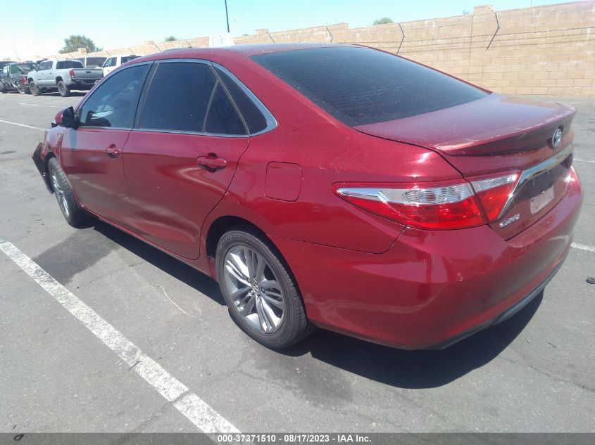 2015 TOYOTA CAMRY SE - 4T1BF1FK9FU932622