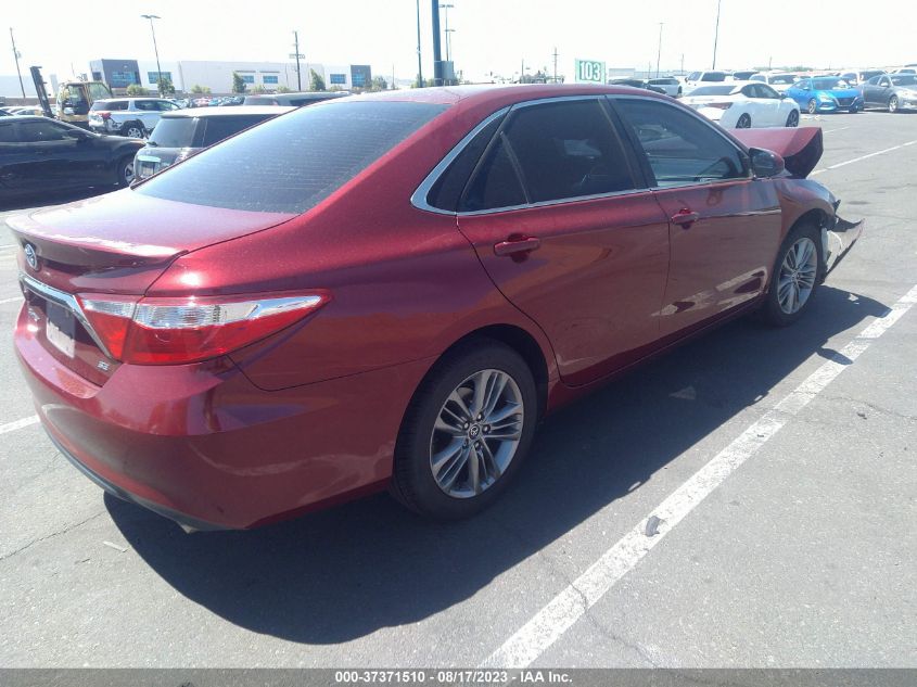 2015 TOYOTA CAMRY SE - 4T1BF1FK9FU932622