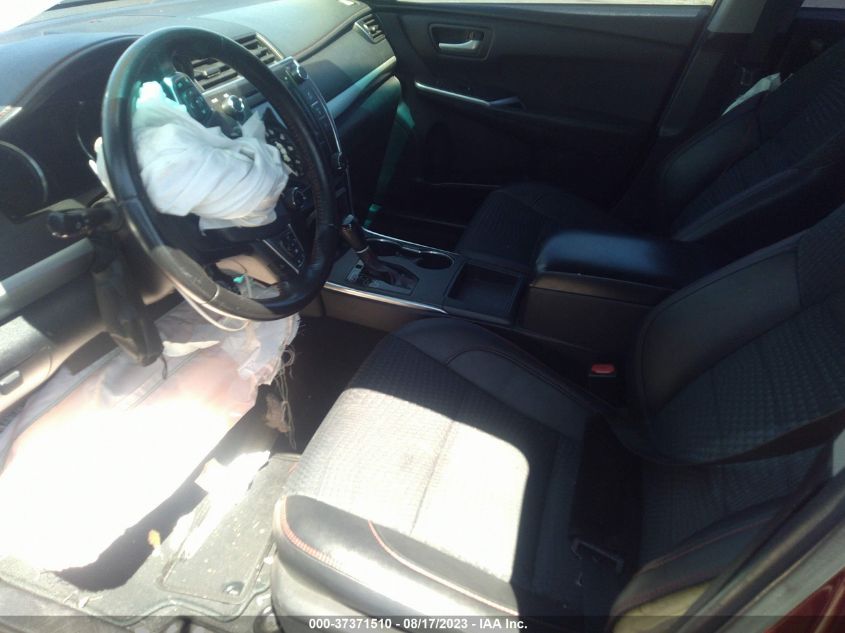 2015 TOYOTA CAMRY SE - 4T1BF1FK9FU932622