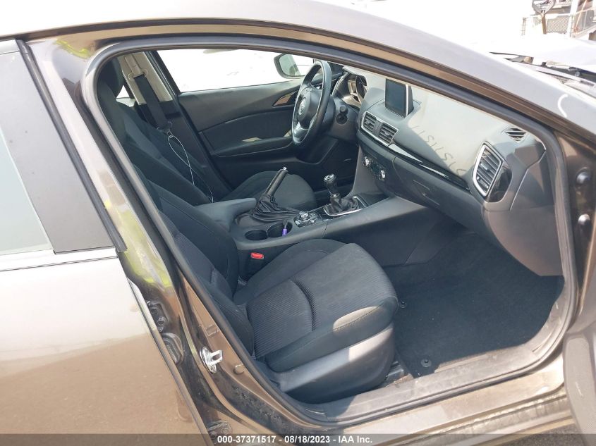 2015 MAZDA MAZDA3 I TOURING - 3MZBM1V70FM142487