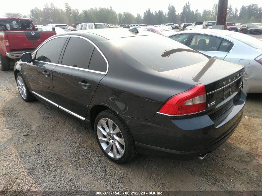2013 VOLVO S80 T6 YV1902AH2D1173410