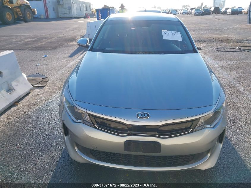 2017 KIA OPTIMA HYBRID BASE - KNAGT4LE4H5012913
