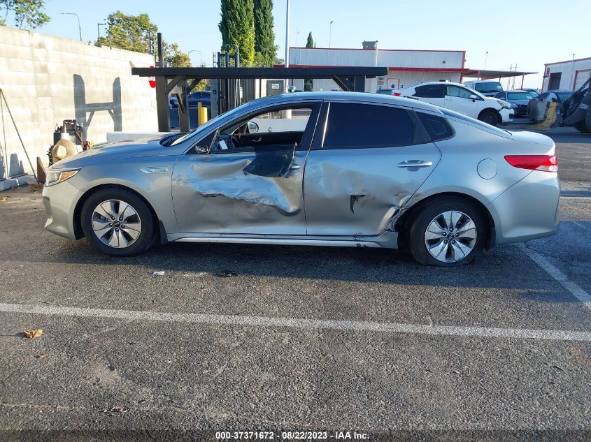 2017 KIA OPTIMA HYBRID BASE - KNAGT4LE4H5012913