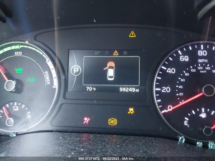 2017 KIA OPTIMA HYBRID BASE - KNAGT4LE4H5012913