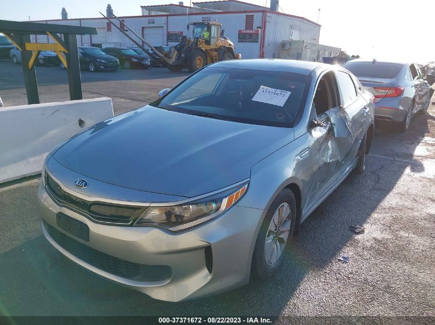 2017 KIA OPTIMA HYBRID BASE - KNAGT4LE4H5012913