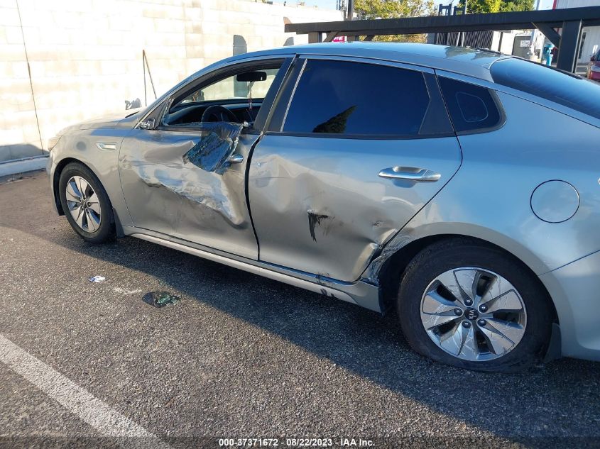 2017 KIA OPTIMA HYBRID BASE - KNAGT4LE4H5012913