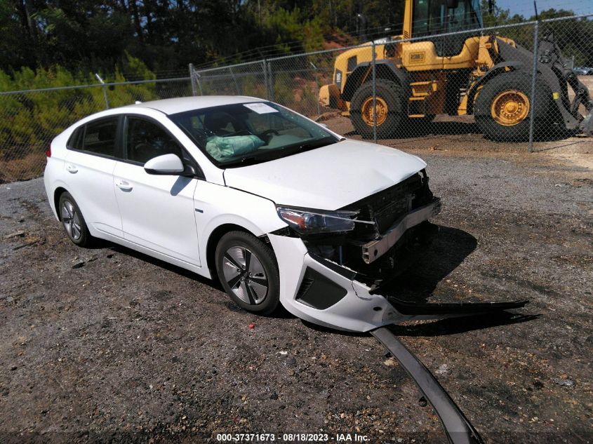 2019 HYUNDAI IONIQ HYBRID BLUE - KMHC65LC8KU144952