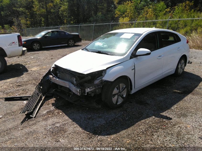 2019 HYUNDAI IONIQ HYBRID BLUE - KMHC65LC8KU144952