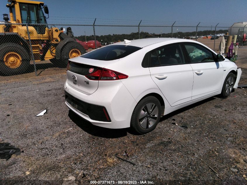 2019 HYUNDAI IONIQ HYBRID BLUE - KMHC65LC8KU144952