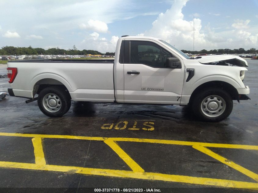 2021 FORD F150 - 1FTMF1CB3MKD58092