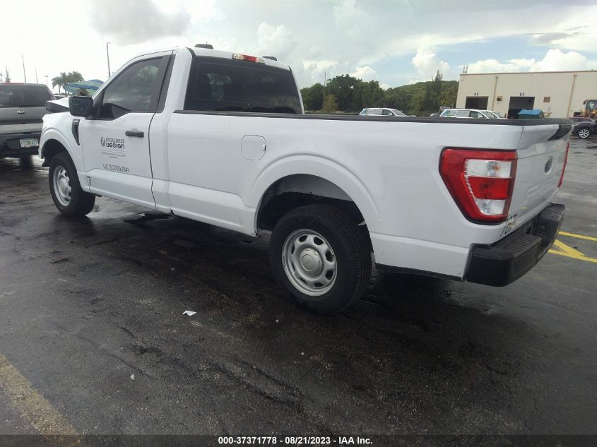2021 FORD F150 - 1FTMF1CB3MKD58092