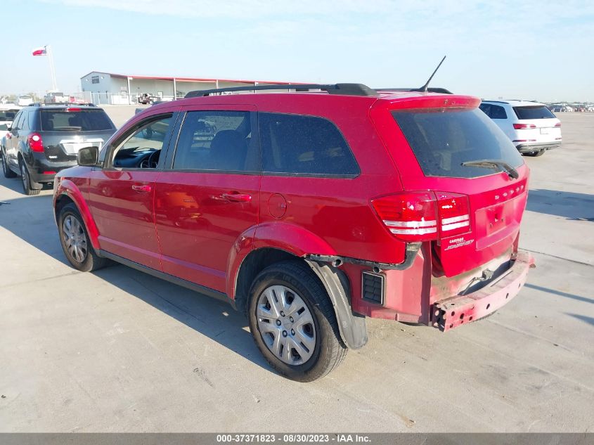 2017 DODGE JOURNEY SE - 3C4PDCAB7HT563856
