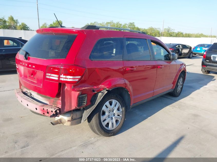 2017 DODGE JOURNEY SE - 3C4PDCAB7HT563856