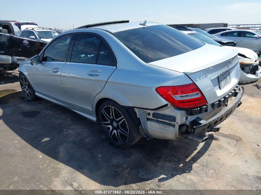 2014 MERCEDES-BENZ C-CLASS C 250 - WDDGF4HB2EA904658