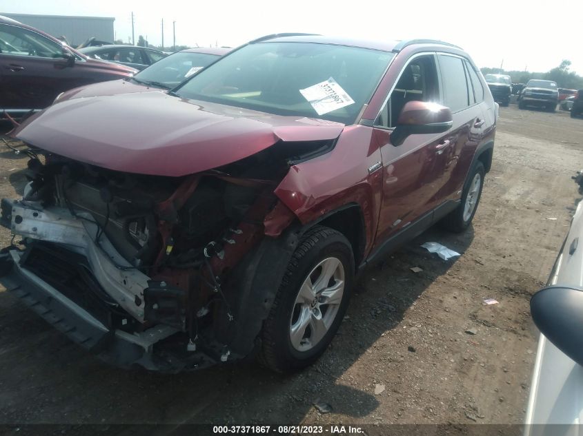 2020 TOYOTA RAV4 HYBRID XLE - JTMRWRFV7LD066541