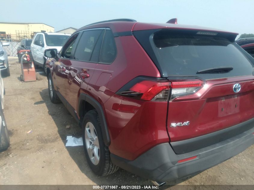 2020 TOYOTA RAV4 HYBRID XLE - JTMRWRFV7LD066541