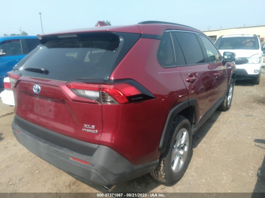 2020 TOYOTA RAV4 HYBRID XLE - JTMRWRFV7LD066541
