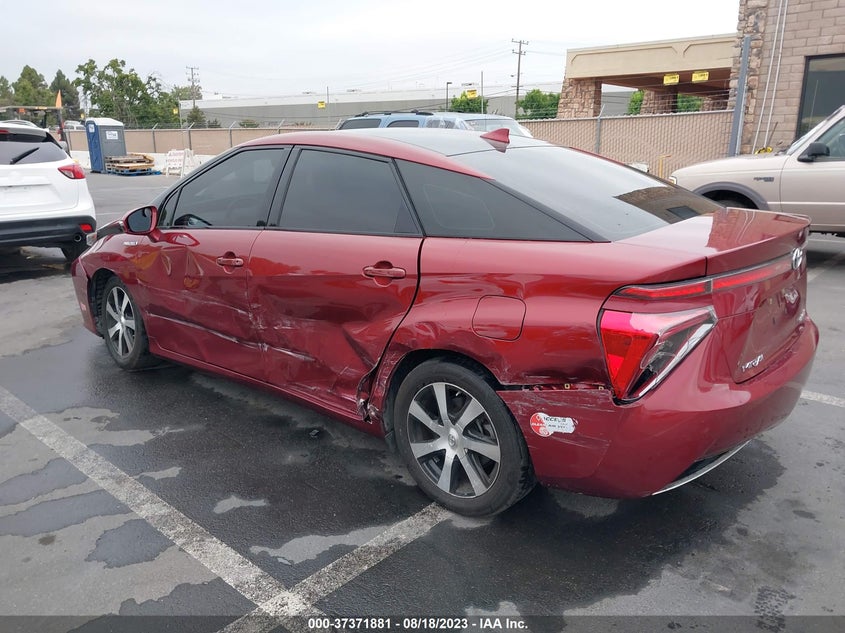VIN JTDBVRBD7HA003479 2017 TOYOTA MIRAI